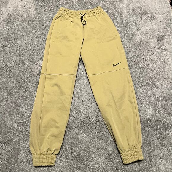 Nike Essential Woven Sweatpants Womens Small Swoosh Joggers FD1131 Pants - Picture 1 of 10